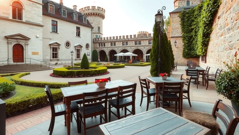 Edsberg Slotts Café Öppettider och Besöksinfo