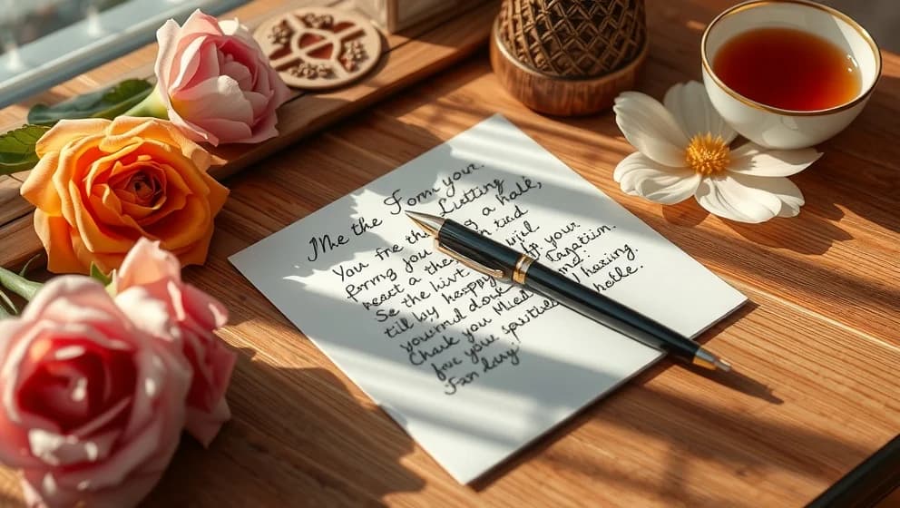 Fin text till mamma som hon älskar