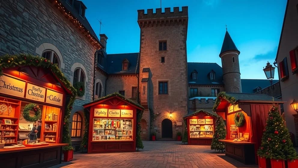 Julmarknad på Kalmar Slott 2025