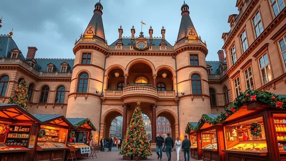 Julmarknad på Vadstena slott 2025