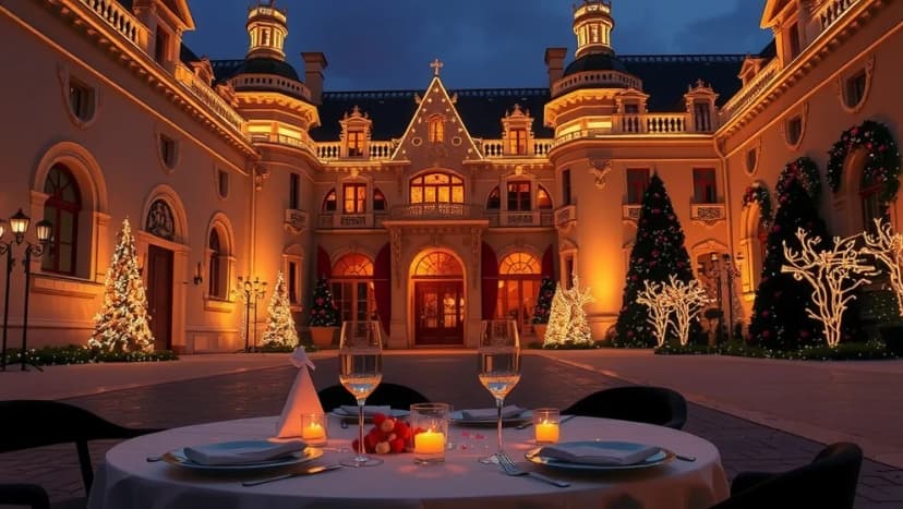 Nyår på slott i Skåne