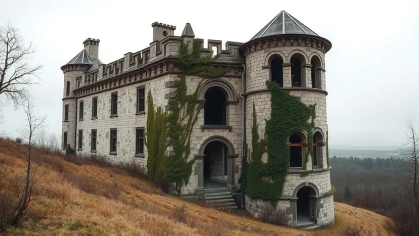 Övergivna slott till salu i Sverige