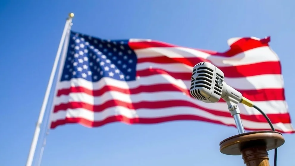 Skicka SMS till stjärnbanérmusiken