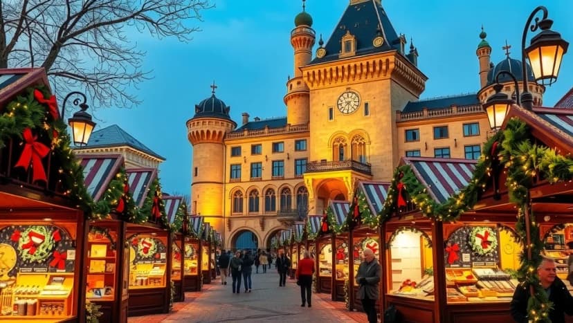 Taxinge slott julmarknad 2025