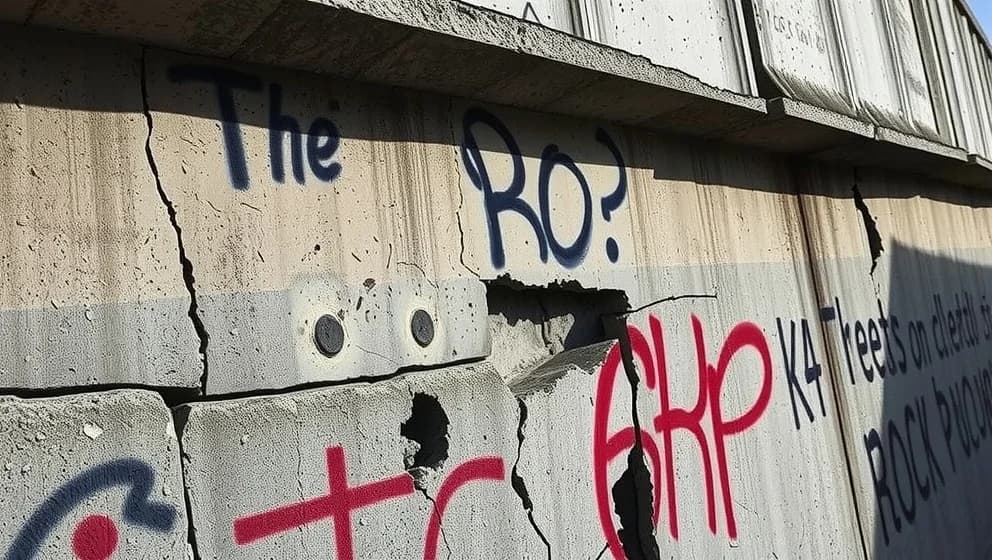 Text till Ebba Grön när muren föll