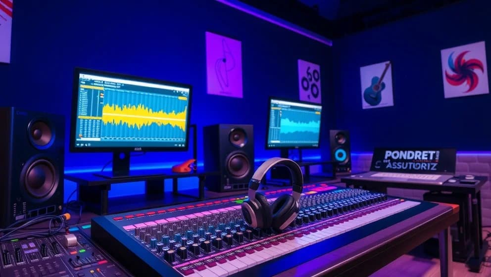 Vad gör Melisha i musikproduktion