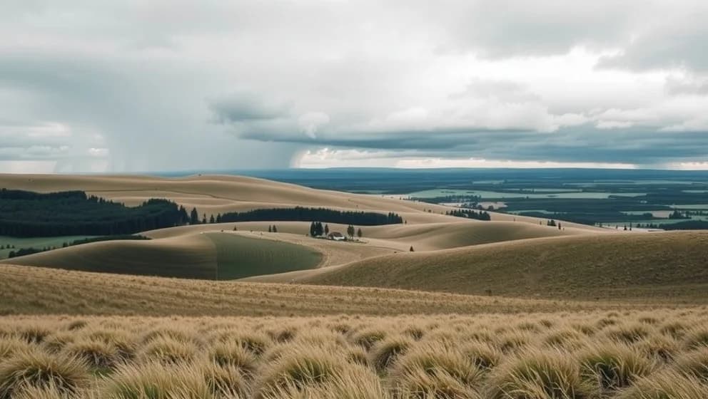 Vad skrev Ulf Lundell om öppna landskap